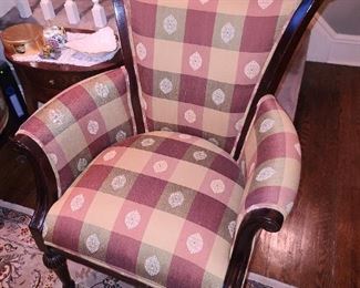 Upholstered Arm Chair (2 Available)