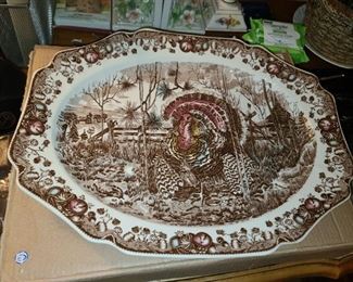 Turkey Serving Platter "His Majesty" By Johnson Bros