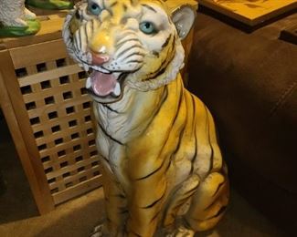Oversized Tiger Figurine