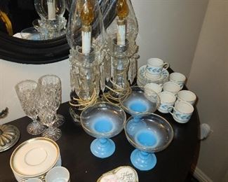 Assorted China, Glassware, Crystal, Etc,