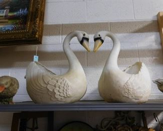 Swan Planters