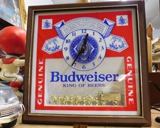 Budweiser Electric Clock