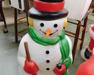 Snowman Blow Mold