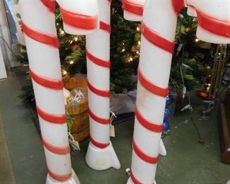 Candy Cane Blow Molds