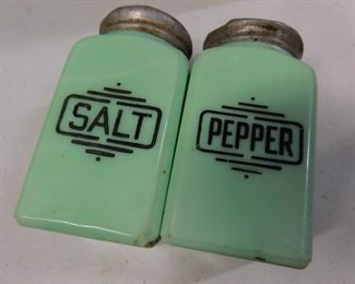 Jadite Salt & Pepper Shakers