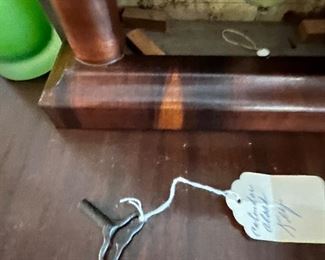 Waterbury key wind clock