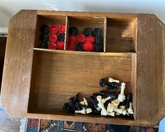 Inlaid Game table