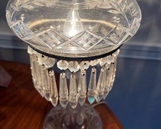 Cut Crystal Vanity Lamp