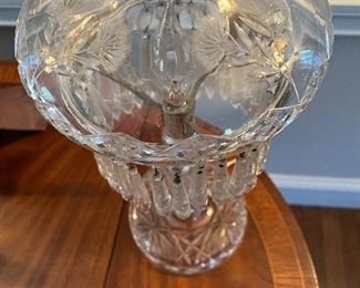 Cut Crystal Vanity Lamp