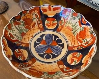 Bold Imari dishware