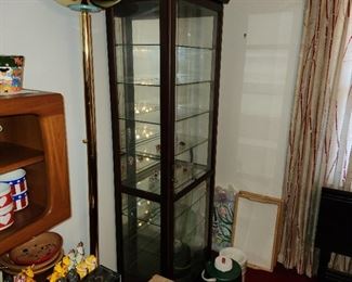 5 curio cabinets5 curio cabinets