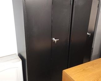 6 metal cabinets