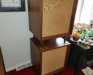 pair Bozak speakers