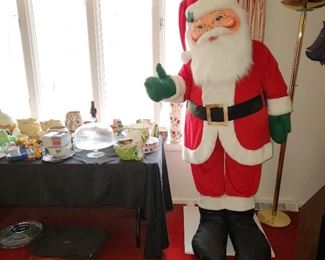 6 foot Annalee Santa. Always indoor