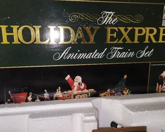 Holiday Express Animated Train Set