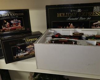 Holiday Express Animated Train Set