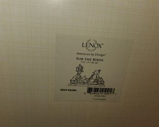 Lenox Christmas pieces, most new-in-box