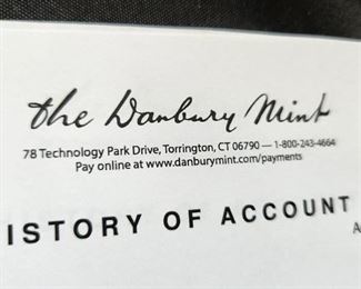 Danbury Mint ceramic birds,  tree ornaments