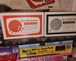 vintage games and puzzles