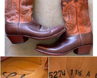 Men's size 11.5 Lucchese cowboy boots