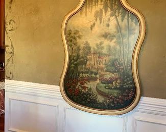 4’6” by 3’ painted scene