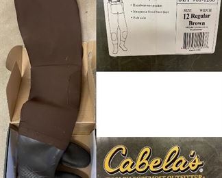 Men’s size 12 waders