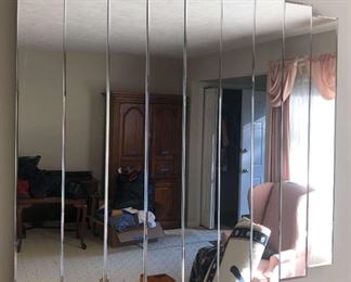 Beveled Art Deco Style Mirror https://ctbids.com/estate-sale/18696/item/1893517