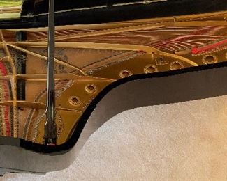 Steinway & Sons Concert Grand Piano (top view0