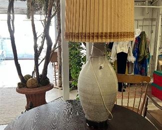 Huge MCM ceramic lamp