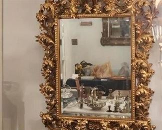 One of Several Gilt Ricocco Mirrors