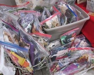 Bags and bags of fun and interesting "scraps"