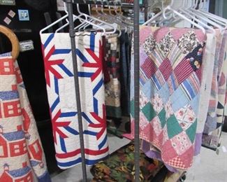 More quilts and polar fleece.
