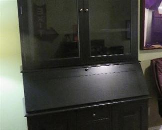 Pottery Barn secretary with hutch