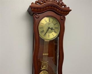 Intricate Wood Wall Clock