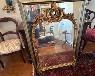Vintage French style mirror