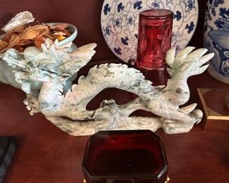 Chinese Jade dragon 