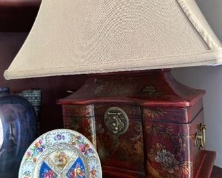 Nice Chinese Tea Caddy lamp