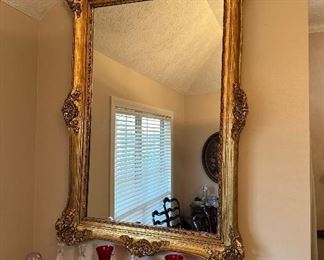 Fine gilt mirror