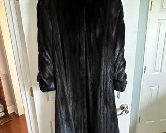 Beautiful Dark Brown Mink Coat, custom made