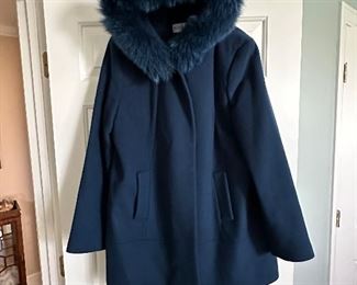 Pendleton Wool Coat with hood 