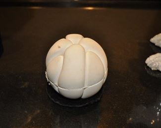 BRADLEY MILLER - TUMBLED PORCELAIN SPHERE 1992