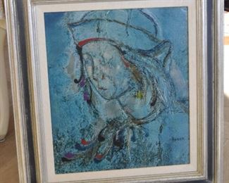 Original artwork by Lazzaro Donati.  22 x 20.  Asking Price:  $695 obo