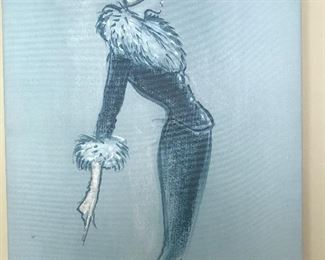 Signed LIZI fashion picture