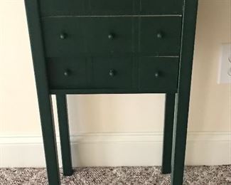 Small 9 drawer chest on legs
