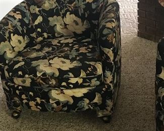 Pair of tub chairs