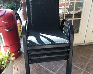 Stacking chairs