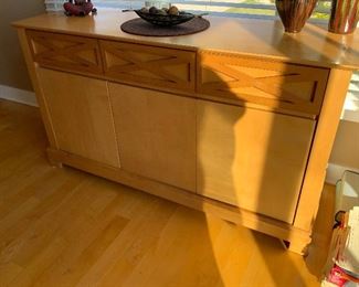 Matching Buffet with removable China Hutch