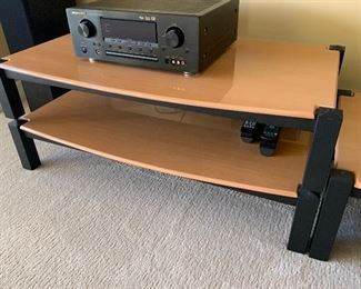 Custom floating pinpoint audio tables.  Perfect condition 