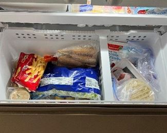 Freezer in refrigerator 