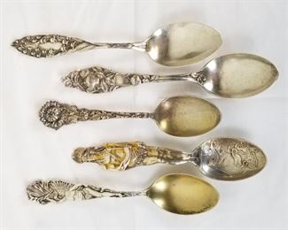 Sterling Spoons ~ Native Americans